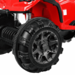 Quad ATV na akumulator dla dzieci Czerwony + Koła EVA + Radio MP3 + LED + Wolny Start - obrazek 7