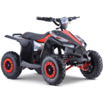 Quad HIPERFECT na akumulator Czerwony 35km/h + Silnik bezszczotkowy 1000W + Koła pompowane + Regulacja siedzenia