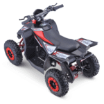 Quad HIPERFECT na akumulator Czerwony 35km/h + Silnik bezszczotkowy 1000W + Koła pompowane + Regulacja siedzenia - obrazek 4