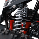 Quad HIPERFECT na akumulator Czerwony 35km/h + Silnik bezszczotkowy 1000W + Koła pompowane + Regulacja siedzenia - obrazek 8