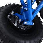 Quad HIPERFECT na akumulator Niebieski 35km/h + Silnik bezszczotkowy 1000W + Koła pompowane + Regulacja siedzenia - obrazek 10