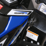 Quad HIPERFECT na akumulator Niebieski 35km/h + Silnik bezszczotkowy 1000W + Koła pompowane + Regulacja siedzenia - obrazek 12