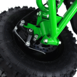 Quad HIPERFECT na akumulator Zielony 35km/h + Silnik bezszczotkowy 1000W + Koła pompowane + Regulacja siedzenia - obrazek 10