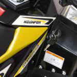 Quad HIPERFECT na akumulator Żółty 35km/h + Silnik bezszczotkowy 1000W + Koła pompowane + Regulacja siedzenia - obrazek 12