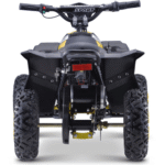 Quad HIPERFECT na akumulator Żółty 35km/h + Silnik bezszczotkowy 1000W + Koła pompowane + Regulacja siedzenia - obrazek 5