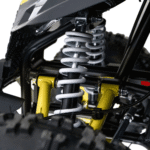 Quad HIPERFECT na akumulator Żółty 35km/h + Silnik bezszczotkowy 1000W + Koła pompowane + Regulacja siedzenia - obrazek 8