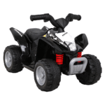 Quad Honda 250X TRX na akumulator Czarny + Klakson + LED + Ekoskóra