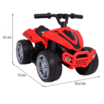 Quad Little Monster na akumulator dla najmłodszych Czerwony Napęd 25W - obrazek 7