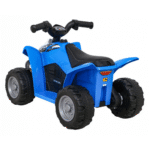 Quad Honda 250X TRX na akumulator Niebieski + Klakson + LED + Ekoskóra - obrazek 4