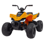 Quad McLaren Racing MCL 35 dla dzieci Pomarańczowy + Pilot + Wolny Start + EVA + Audio LED - obrazek 2