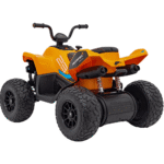 Quad McLaren Racing MCL 35 dla dzieci Pomarańczowy + Pilot + Wolny Start + EVA + Audio LED - obrazek 4