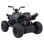 Quad McLaren Racing MCL 35 dla dzieci Szary + Pilot + Wolny Start + EVA + Audio LED - obrazek 4