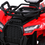 Quad Storm na akumulator dla dzieci Czerwony + Silnik 25W + MP3 USB + LED - obrazek 7