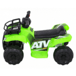 Quad Storm na akumulator dla dzieci Zielony + Silnik 25W + MP3 USB + LED - obrazek 6