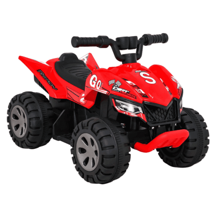 quad the fastest na akumulator dla dzieci czerwony silnik 25w