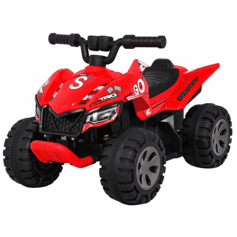 quad the fastest na akumulator dla dzieci czerwony silnik 25w - zdjecie produktu 1