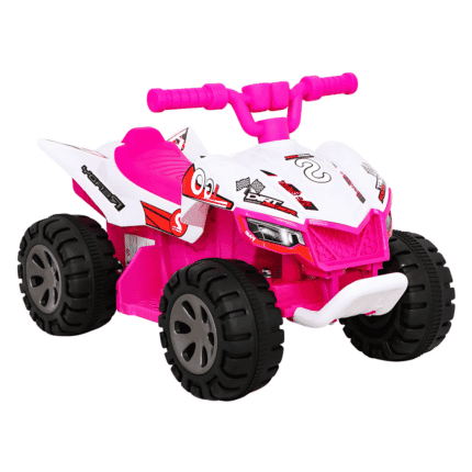 quad the fastest na akumulator dla dzieci rozowy silnik 25w