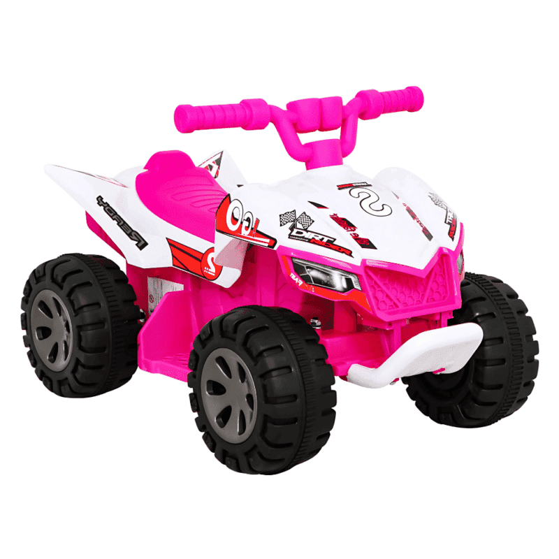 quad the fastest na akumulator dla dzieci rozowy silnik 25w