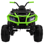 Quad XL ATV 2,4GHz na akumulator dla dzieci Czarno-Zielony + Pilot + Napęd 4x4 + Bagażnik + Wolny Start + EVA + Audio LED - obrazek 4