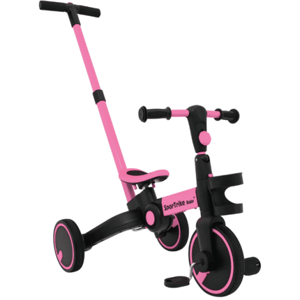 Rowerek Happy Bike 3w1 Sportrike Różowy