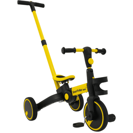 Rowerek Happy Bike 3w1 Sportrike Żółty