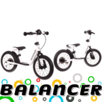 Rowerek biegowy SporTrike Balancer dla dzieci Biały Pierwszy rowerek do Nauki jazdy - obrazek 8