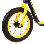 Rowerek biegowy SporTrike Balancer dla dzieci Żółty Pierwszy rowerek do Nauki jazdy - obrazek 5