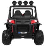 Terenowe Grand Buggy Lift dla dzieci Czerwony + Napęd 4x4 + Pilot + Bagażnik + Radio MP3 + LED - obrazek 6