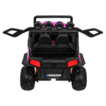 Terenowe Grand Buggy Lift dla dzieci Różowy + Napęd 4x4 + Pilot + Bagażnik + Radio MP3 + LED - obrazek 7