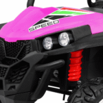 Terenowe Grand Buggy Lift dla dzieci Różowy + Napęd 4x4 + Pilot + Bagażnik + Radio MP3 + LED - obrazek 8