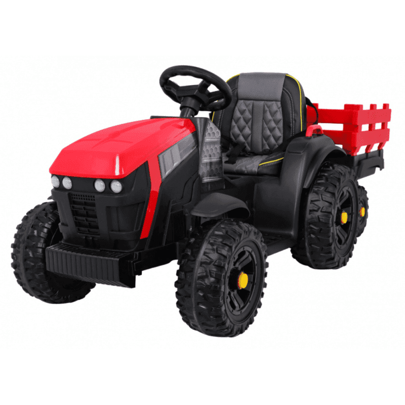 traktor titanium z przyczepa czerwony - zdjecie produktu 1