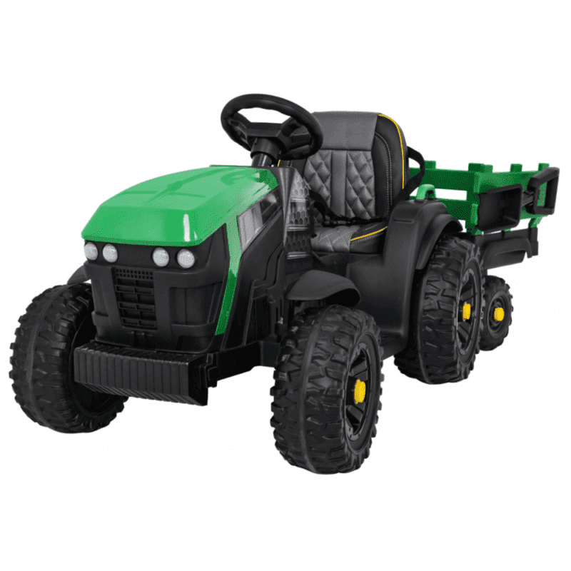 traktor titanium z przyczepa zielony - zdjecie produktu 1