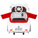 Autko BMW 507 Retro elektryczne dla dzieci Biały + Audio LED + Pilot + Ekoskóra + EVA + Wolny Start - obrazek 7