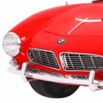 Autko BMW 507 Retro elektryczne dla dzieci Czerwony + Audio LED + Pilot + Ekoskóra + EVA + Wolny Start - obrazek 10