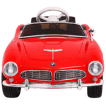 Autko BMW 507 Retro elektryczne dla dzieci Czerwony + Audio LED + Pilot + Ekoskóra + EVA + Wolny Start - obrazek 5