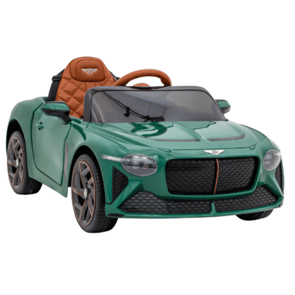 autko bentley bacalar na akumulator dla dzieci zielony pilot eva wolny start audio led