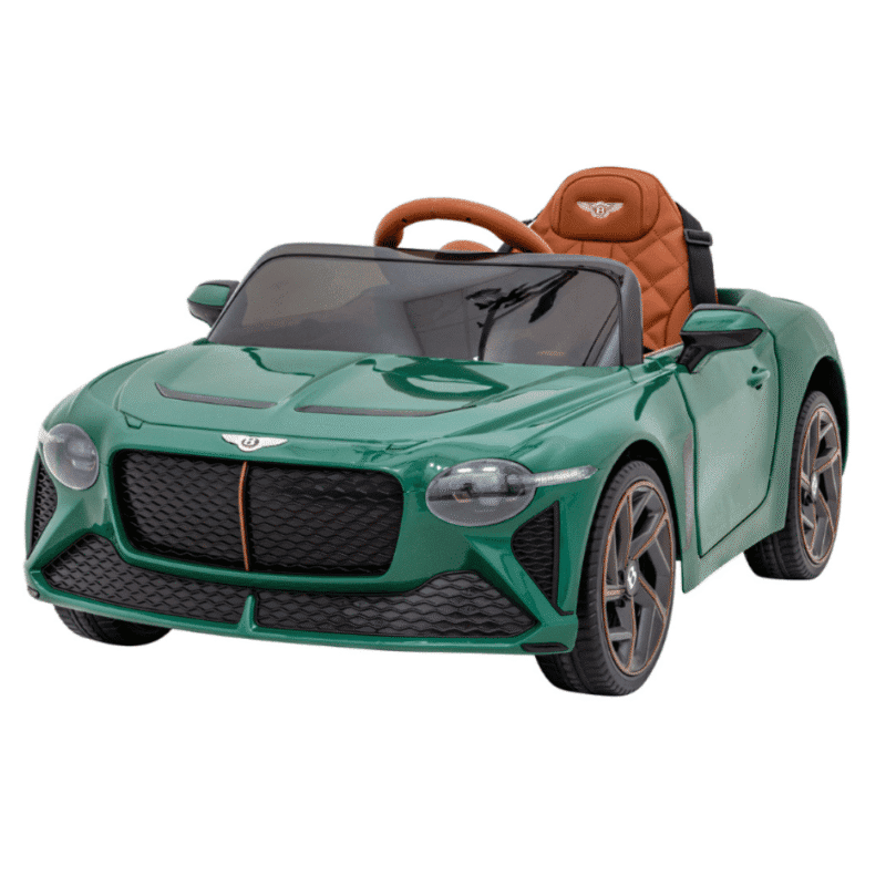 autko bentley bacalar na akumulator dla dzieci zielony pilot eva wolny start audio led - zdjecie produktu 1