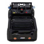 Autko Wojskowe Retro dla dzieci Czarny + Napęd 4x4 + Pilot + 2 Bagażniki + Wolny Start + MP3 LED - obrazek 7