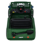 Autko Wojskowe Retro dla dzieci Zielony + Napęd 4x4 + Pilot + 2 Bagażniki + Wolny Start + MP3 LED - obrazek 7