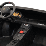 Auto Lamborghini Aventador SV na akumulator dla 2 dzieci Niebieski + Pilot 2,4 GHz + Pianka EVA + Audio LED - obrazek 11
