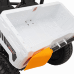 auto pick up speed 900 dla dzieci bialy naped 4x4 ruchomy kiper bagaznik pilot lopatka audio led - zdjecie produktu 9