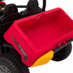 auto pick up speed 900 dla dzieci czerwony naped 4x4 ruchomy kiper bagaznik pilot lopatka audio led - zdjecie produktu 10