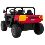 auto pick up speed 900 dla dzieci czerwony naped 4x4 ruchomy kiper bagaznik pilot lopatka audio led - zdjecie produktu 3