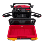 auto pick up speed 900 dla dzieci czerwony naped 4x4 ruchomy kiper bagaznik pilot lopatka audio led - zdjecie produktu 6