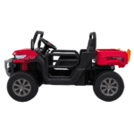 auto pick up speed 900 dla dzieci czerwony naped 4x4 ruchomy kiper bagaznik pilot lopatka audio led - zdjecie produktu 7