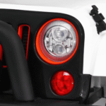 Auto Terenowe Full Time 4WD dla dzieci Biały + Napęd 4x4 + Pilot + Audio LED + Schowek - obrazek 9