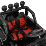 Auto Terenowe Full Time 4WD dla dzieci Czarny + Napęd 4x4 + Pilot + Audio LED + Schowek - obrazek 10