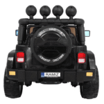 Auto Terenowe Full Time 4WD dla dzieci Czarny + Napęd 4x4 + Pilot + Audio LED + Schowek - obrazek 6