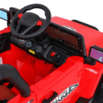 Auto Terenowe Full Time 4WD dla dzieci Czerwony + Napęd 4x4 + Pilot + Audio LED + Schowek - obrazek 11