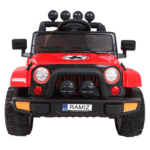 Auto Terenowe Full Time 4WD dla dzieci Czerwony + Napęd 4x4 + Pilot + Audio LED + Schowek - obrazek 5